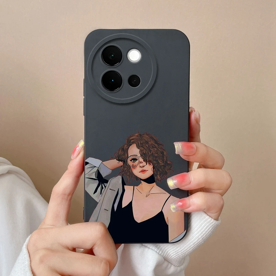 Fundas para teléfonos Vivo V40 Lite y V40 Pro, resistentes a los golpes, de silicona suave, con diseños divertidos y modernos, de alta calidad. Fundas para Vivo V 40 5G.