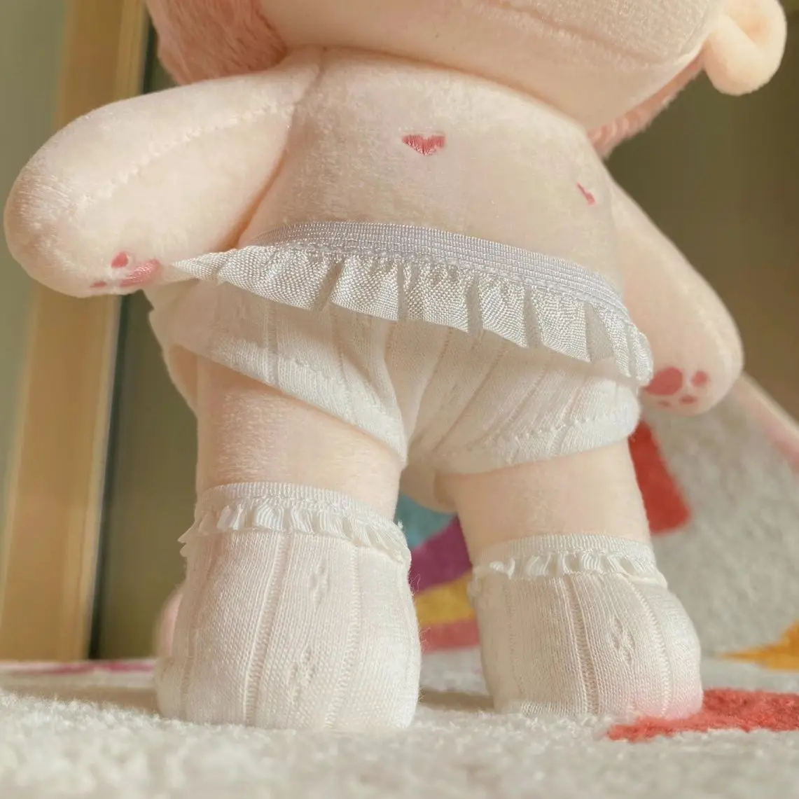 

Хлопковая одежда для кукол, маленькие шорты и носки, комплект унисекс, наряд для куклы 10 см, 15 см, 20 см, 40 см, аксессуары для игрушек