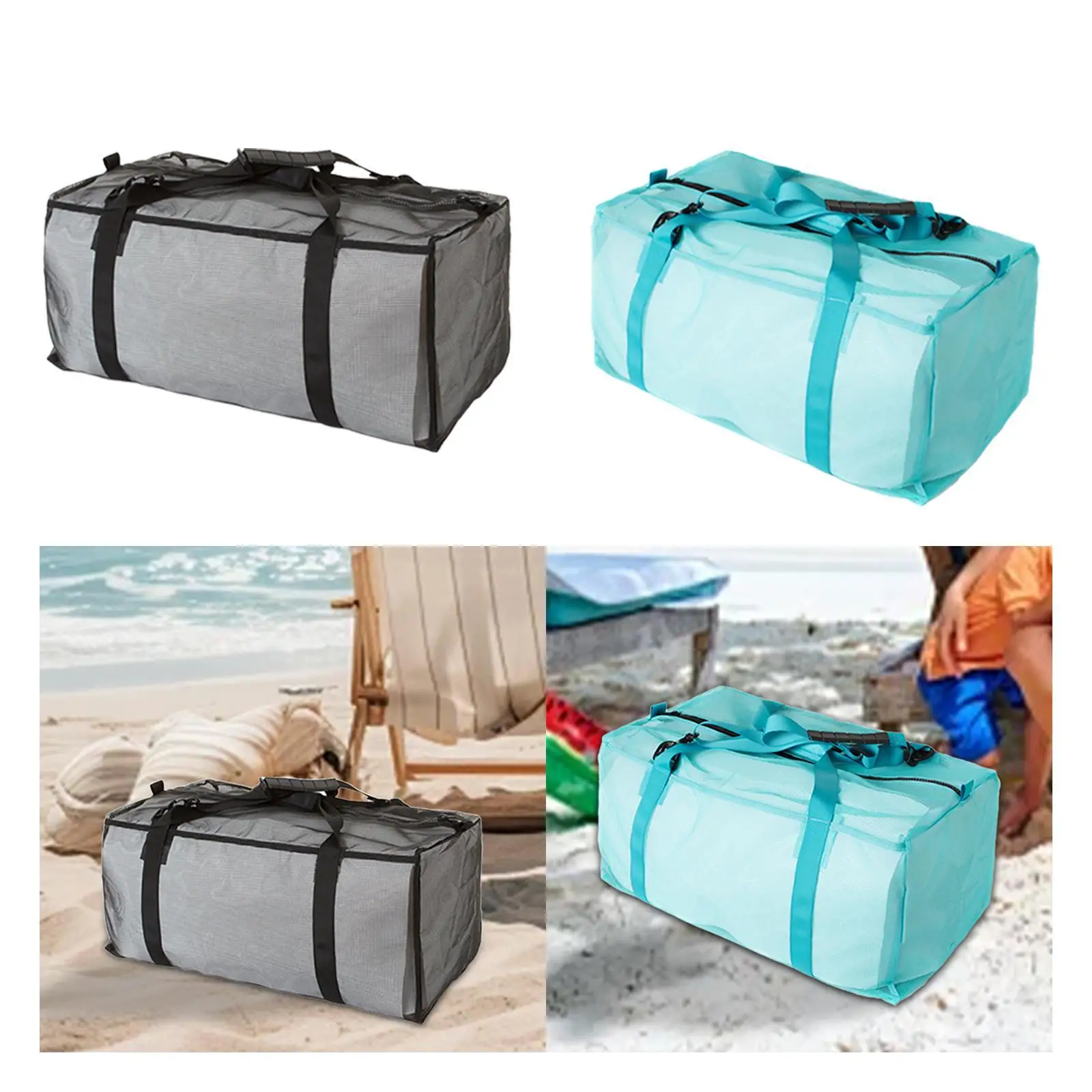 Diving Mesh Duffle Bag Large Snorkel Equipment Bag Snorkeling Equipment Duffle for Freediving Boating Outdoor Kayaking Swimming