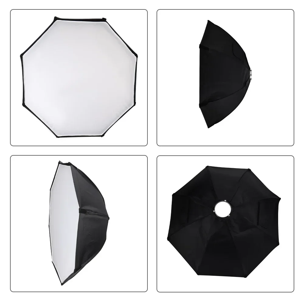 UEGOGO 200 واط 150 واط سطوع قوي التصوير LED استوديو الفيديو الضوئي المثمن سوفت بوكس مجموعة الإضاءة الناتج المستمر مصلحة الارصاد الجوية LED