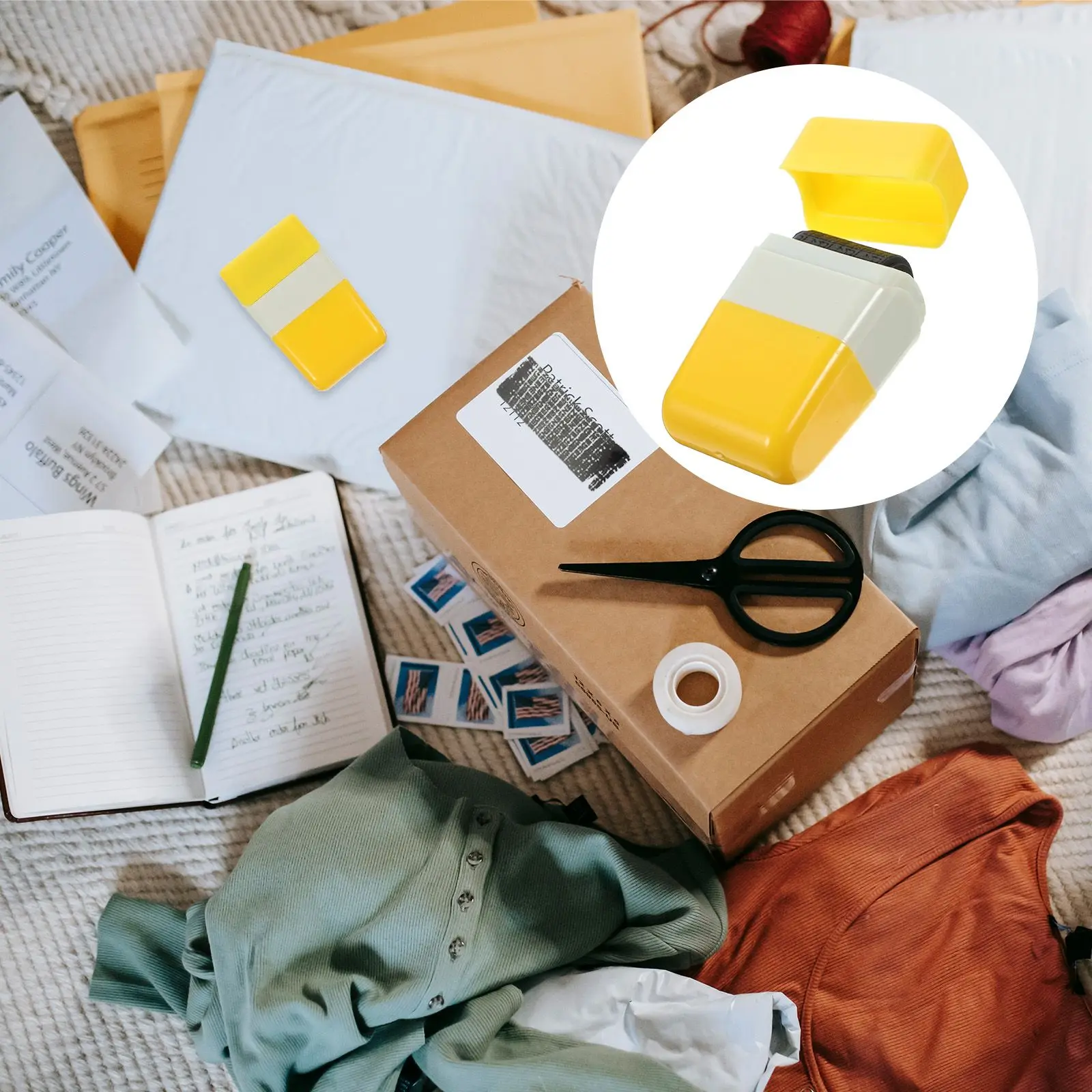 الخصوصية تشويه ختم المحمولة طوابع الأسطوانة ختم للوثائق السرية فواتير قابلة لإعادة الاستخدام المعاد تدويرها يمنع سرقة الهوية بسهولة #2