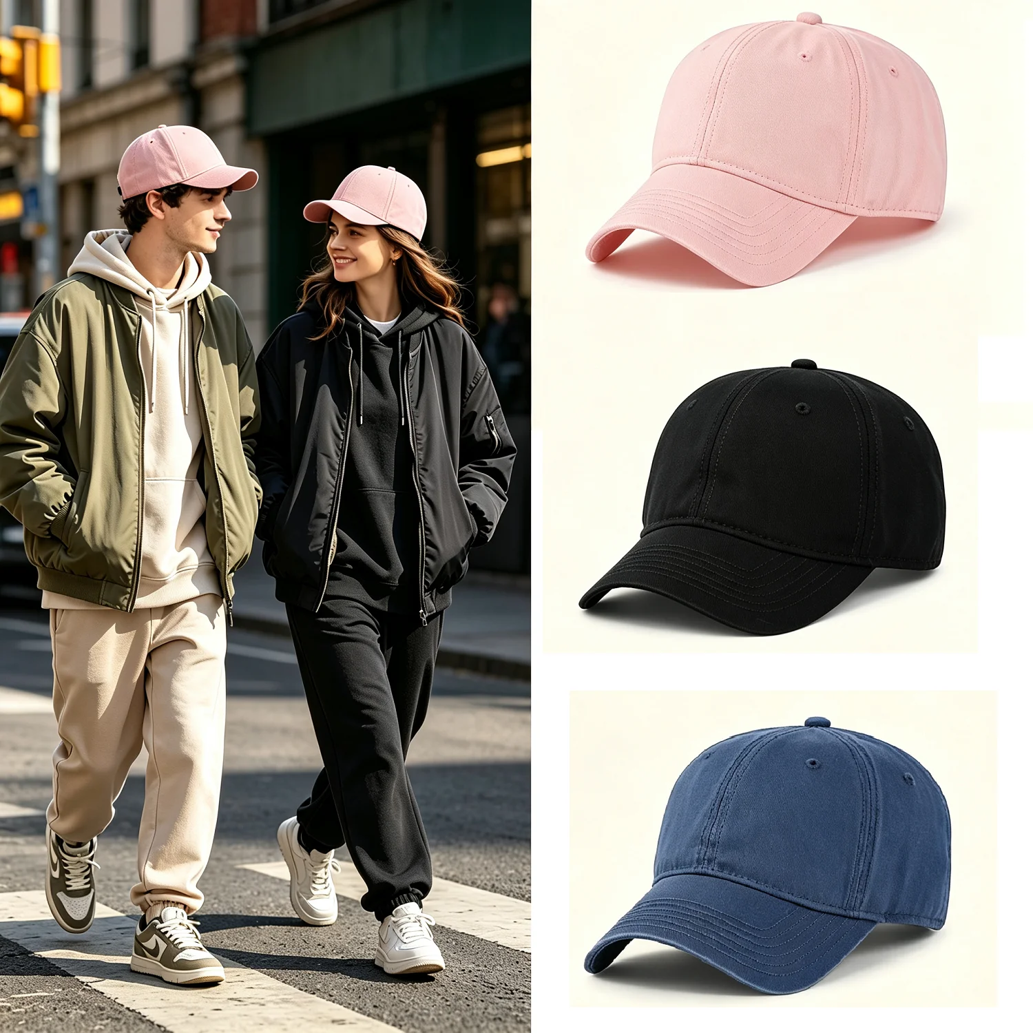 Soft Top Cotton Men Women Oversize XXL Baseball Caps Adjustable Dad Hat for Big Heads 57-65cm Extra Large Low Profile Golf Hats