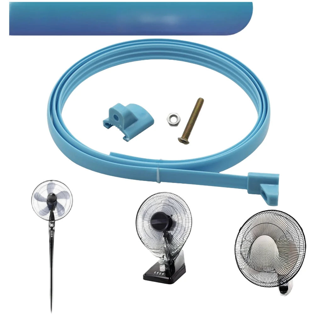 160cm Fan Retainer Loop PP Plastic Adjustable for 12 Inch 18 Inch Fans for Dual Slot Reinforcement Ensures Guard Remains in