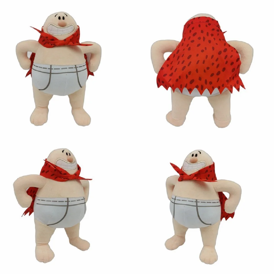 

20CM Cute Anime Captain Underpants Plush For Girls Boys Kids Stuffed Toys For Children Christmas Gifts