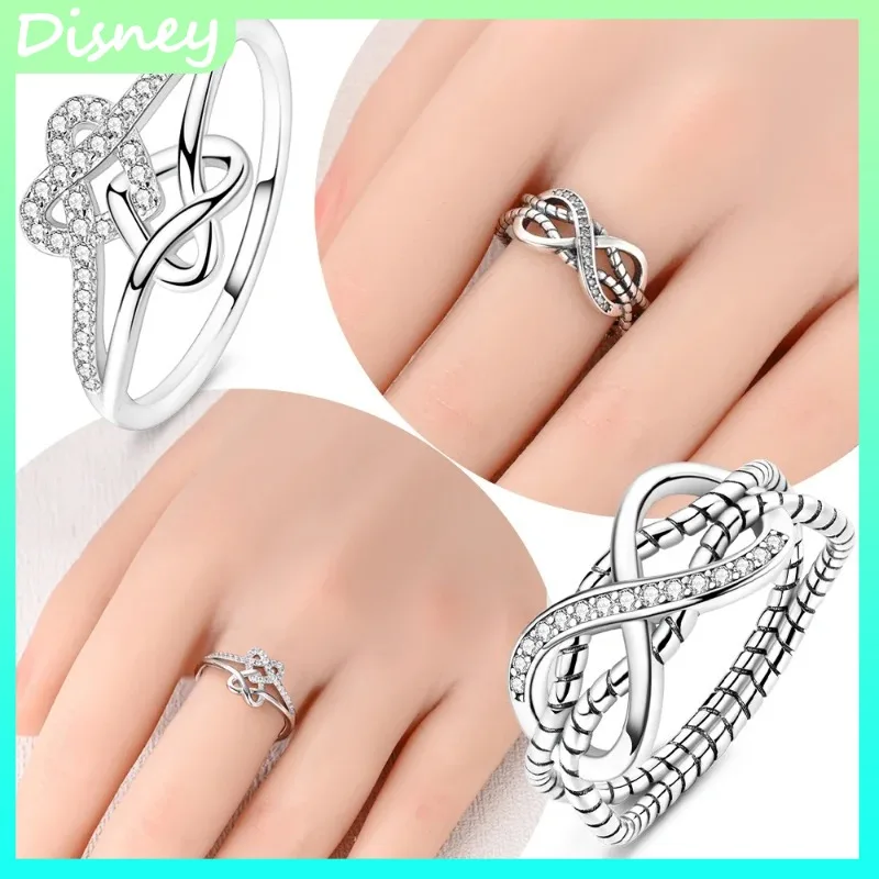 

2025 925 Sterling Silver Original Heart-Shaped Ring for Women Luxury Jewelry for Anniversary, Wedding