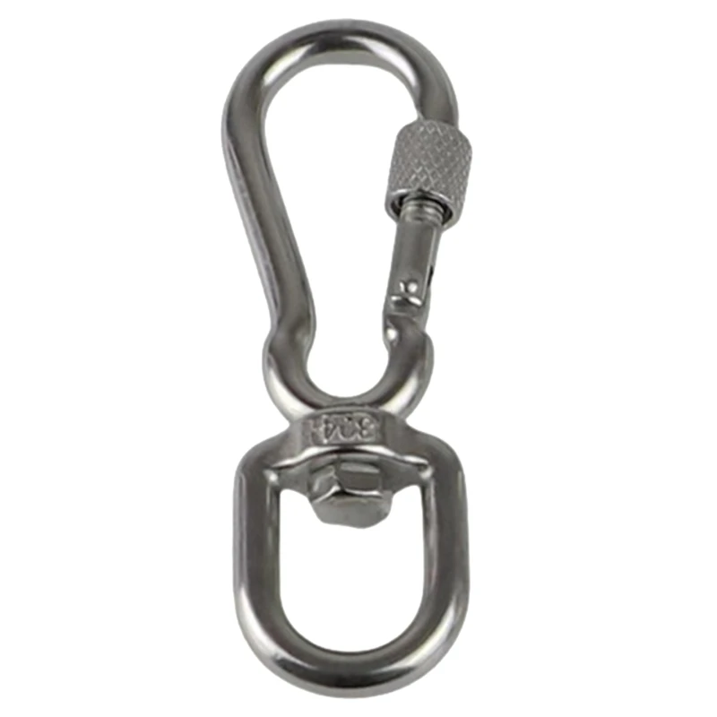 Strong Carabiner Dog Leading Multipurpose Keychain Clip Heavy Type Dog Leashes Clasp Dog Training Equipment