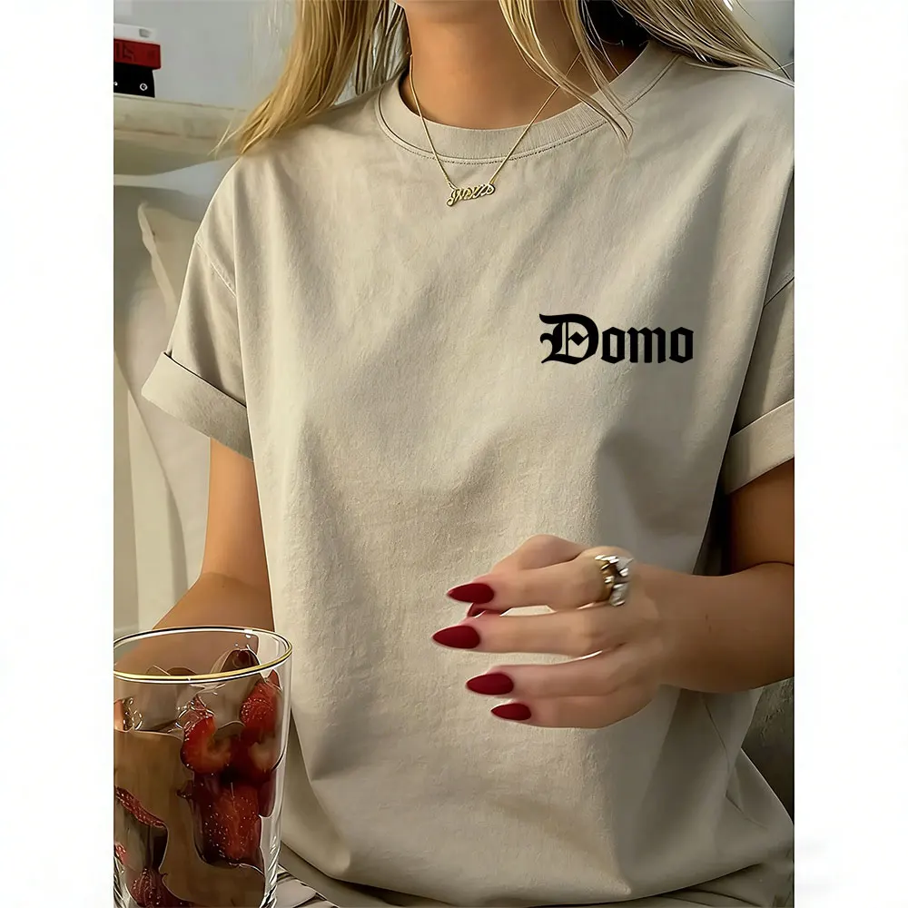 

Washed Vintage Domo Kun Funny Meme T Shirt Men's Women Gothic Metal Rock Style T-shirt Male Cotton Oversized T-shirts Streetwear