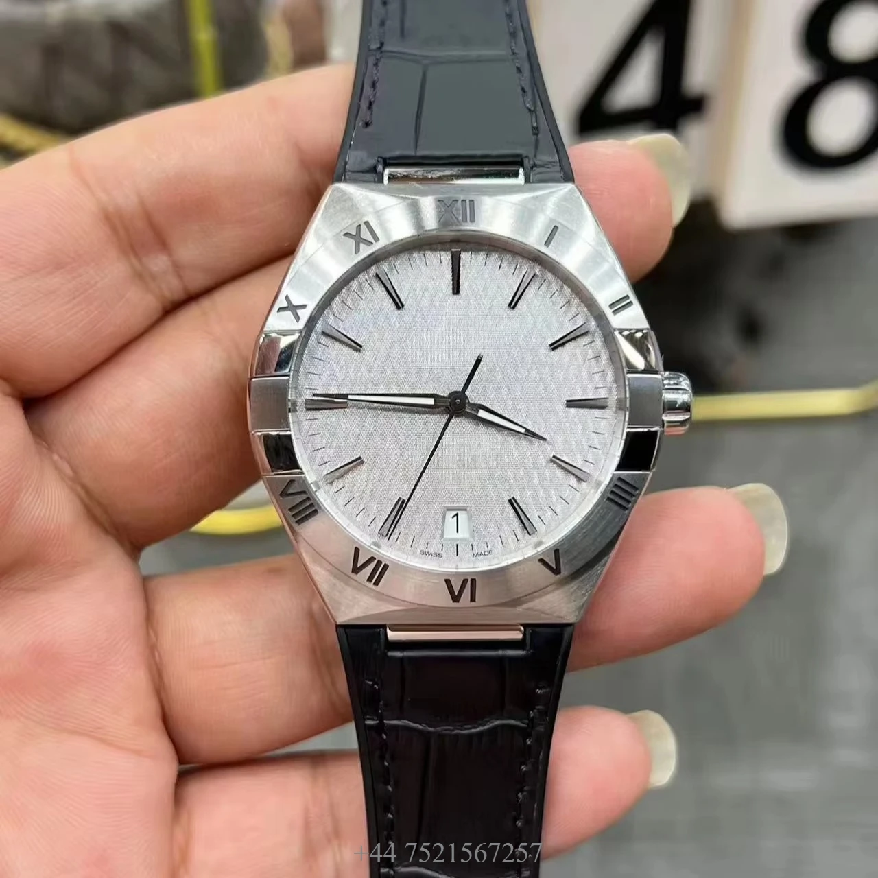 

Оптовая продажа полностью автоматических механических наручных часов из нержавеющей стали с календарем