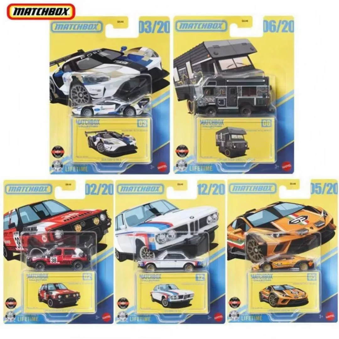 Matchbox 2026 GBJ48 9C0E VOLKSWAGEN/FORD GT/LAMBORGHINI/LAND ROVER/ BMW CSL 3.0 1:64 Collection diecast alloy car model gift