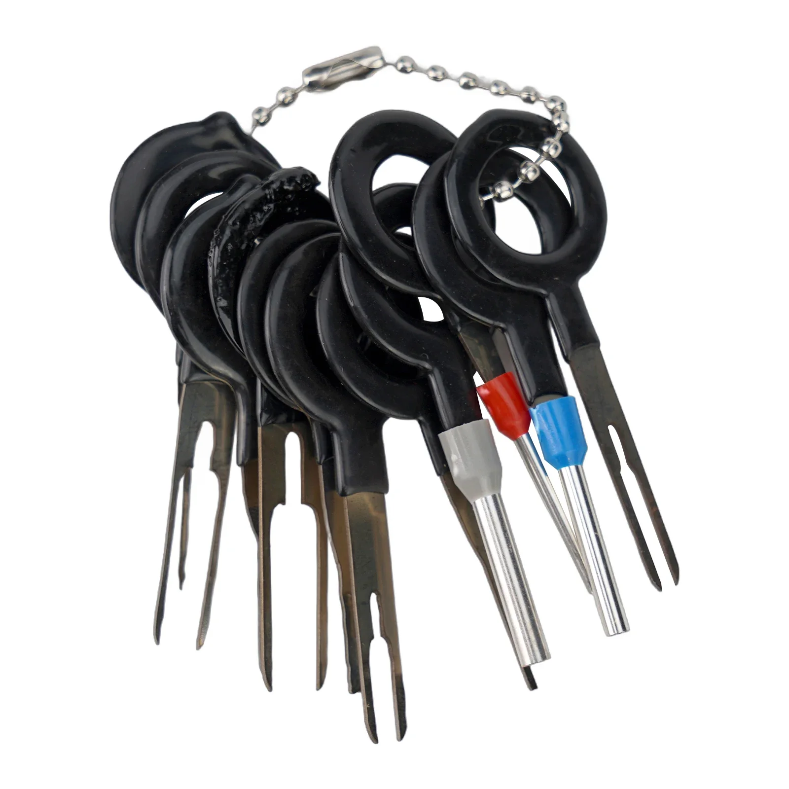 1 Set/11 Pcs Auto Strumento di Rimozione Terminale Kit di Strumenti Terminale Ago Posteriore Strumento Terminale Pick Ago Utile Strumento di Rimozione Terminale Filo