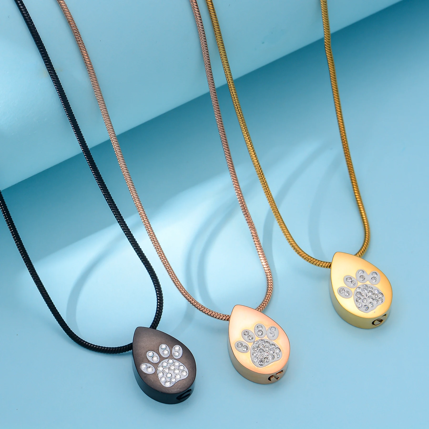 الحيوانات الأليفة جرة قلادة مخصصة اسم تاريخ الفولاذ المقاوم للصدأ الحرق تذكار لقط الكلب رماد الشعر مجوهرات تذكارية هدية