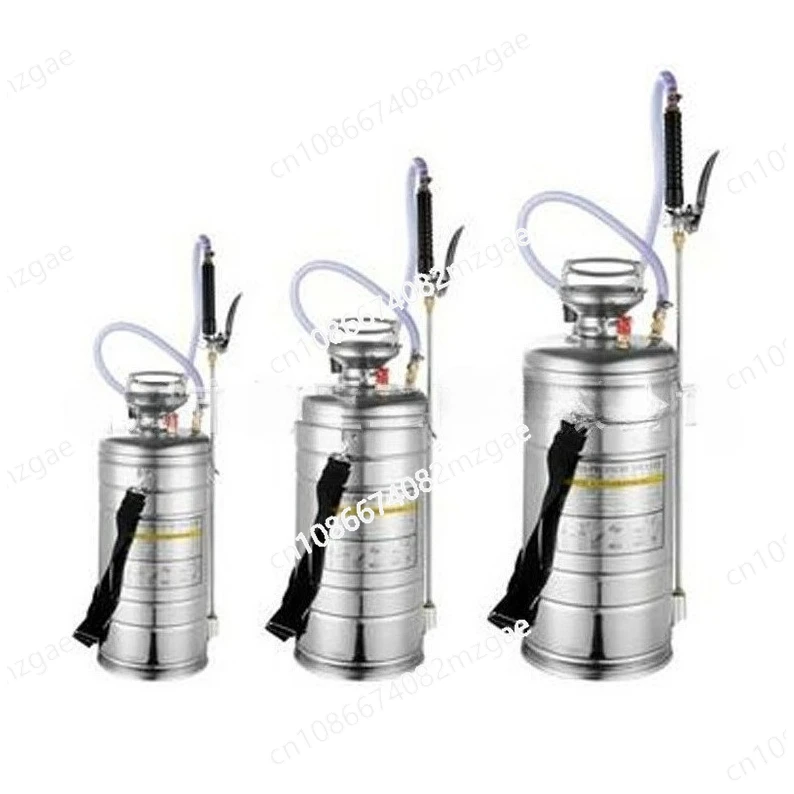 304 stainless steel anti-acid and alkali sprayer, household gardening watering can spray pot
