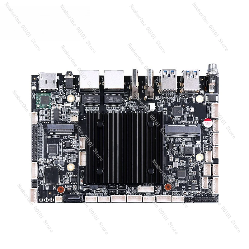 RK3588/3568/3576 لوحة أندرويد الرئيسية نظام لينكس/أوبونتو منفذ متعدد الشبكات لوحة تطوير أساسية للتحكم الصناعي #4