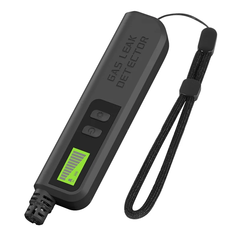 A17Z Mini rilevatore di fughe di gas portatile Rilevatore di gas combustibile con allarme acustico Test di sniffer di gas Nero