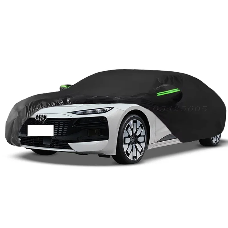 For Audi A6 E-tron Outdoor Protection Full Car Covers Snow Cover Sunshade Waterproof Dustproof Exterior Car Accessories