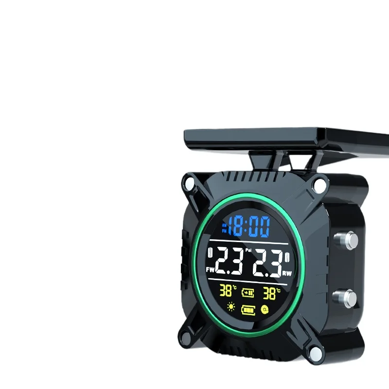 

Motorcycle Tire Pressure Monitor Wireless Motorcycle Electric Vehicle Motorcycle External High Precision Solar Tire Pressure