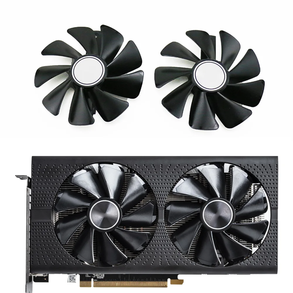 CF1015H12D Cooler Fan for Sapphire Radeon RX 470 480 580 570 470D NITRO Mining Edition RX580 RX480 Gaming Video Card Cooling Fan