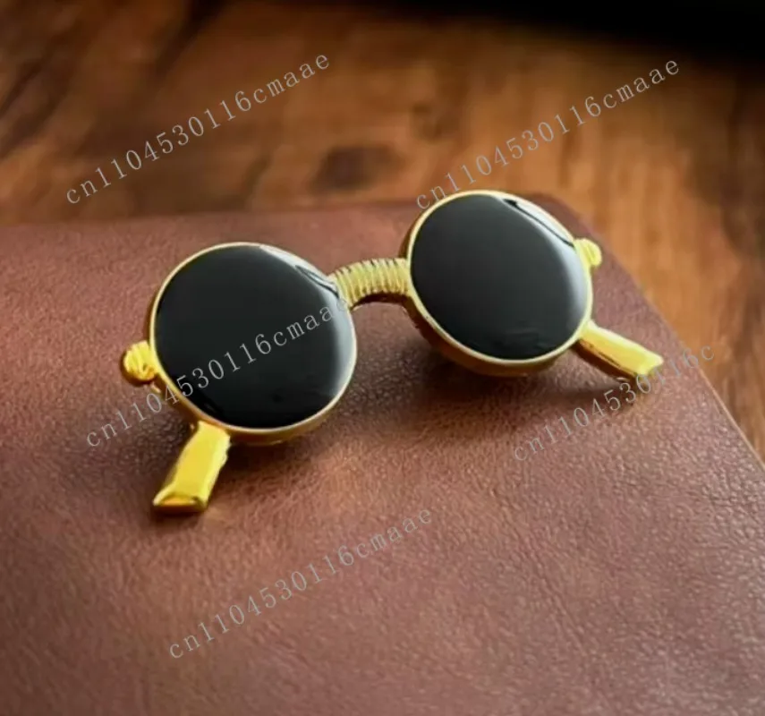 

NEW Retro Sunglasses Brooch Jewelry Set Accessories Children's Small Decorative Hat Pin