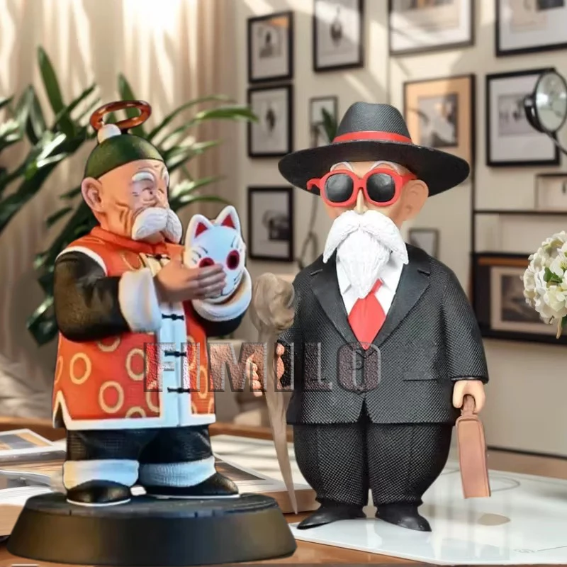 Figuras de acción Dragon Ball Z Master Roshi de 16cm, GK Kame Sennin House, figura de Anime, colección de modelos de PVC, juguetes, regalos de adorno