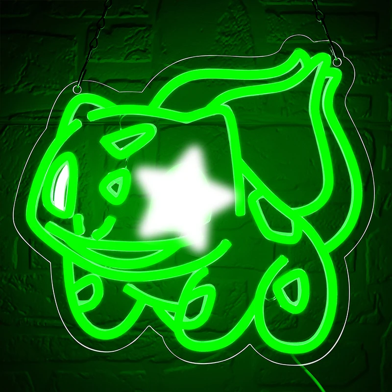 Game Neon Signs for Wall Decor  Video Games Fans Anime Neon Sign for Game Room Birthday Christmas Gift For Monster Game Fans