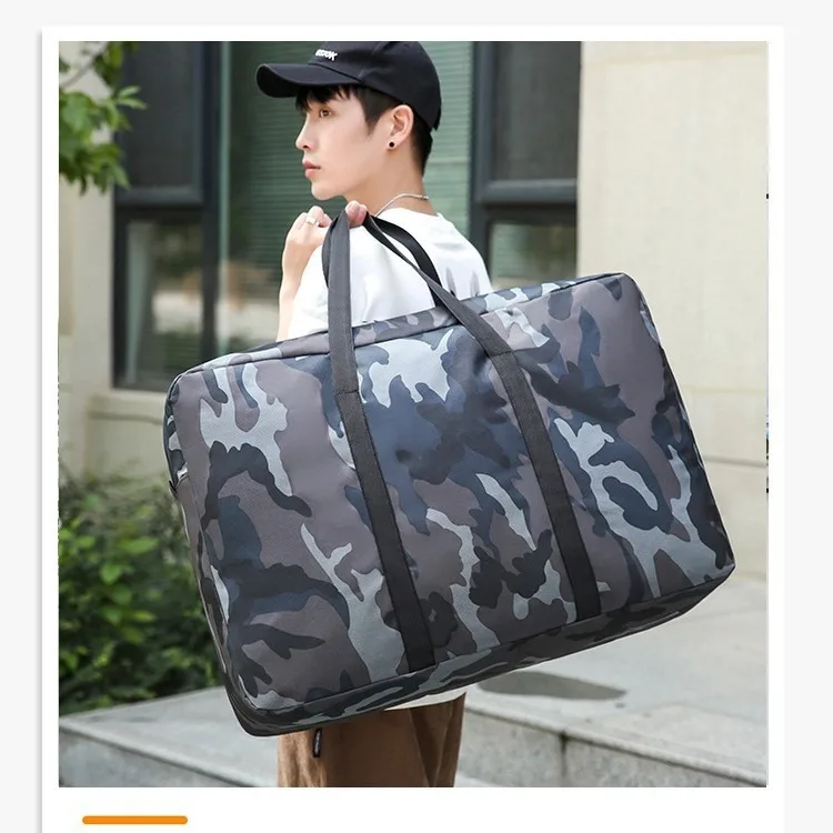 Foldable Camouflage Moving Bag Thickened Waterproof Oxford Cloth Storage Bag Duffel Large Capacity Quilt Organizing Bag reliable