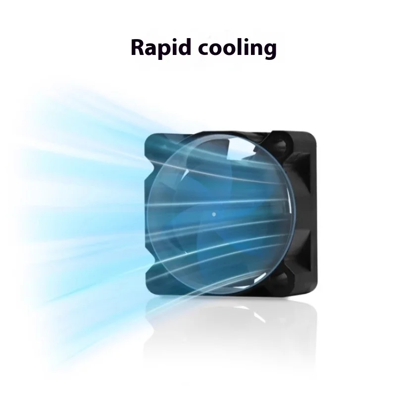 3D Printer Accessories Hot End Fan Double Ball 2510 High Speed Cooling Fan Suitable for Tuozhu P1P/X1C/A1 mini