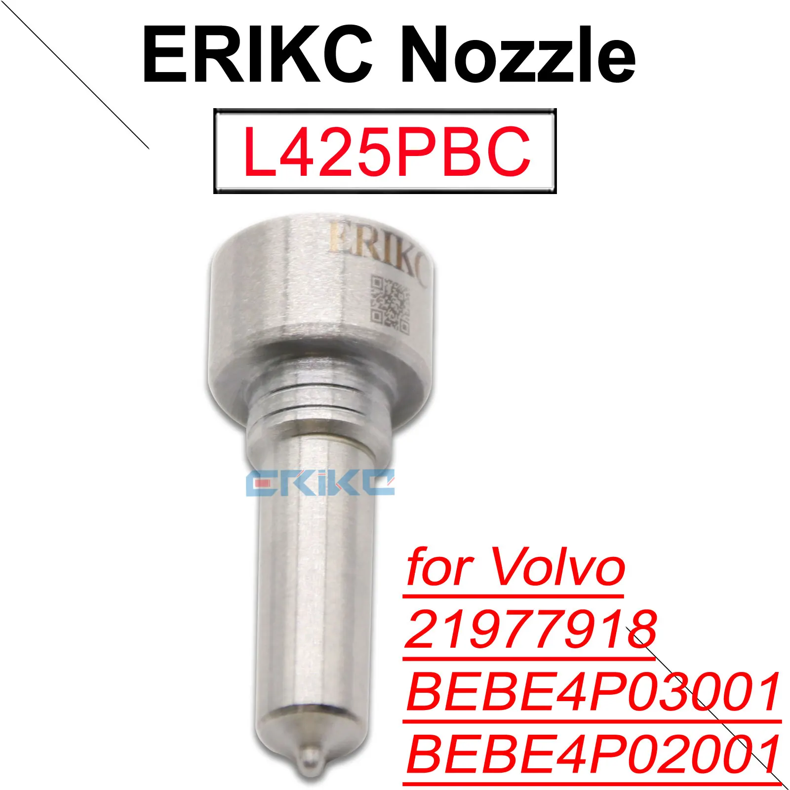 

L425PBC Diesel Injector Nozzle Tips L425PBD Common Rail Spray for DELPHI Volvo 21977918 BEBE4P03001 BEBE4P02001 EUI E3.27