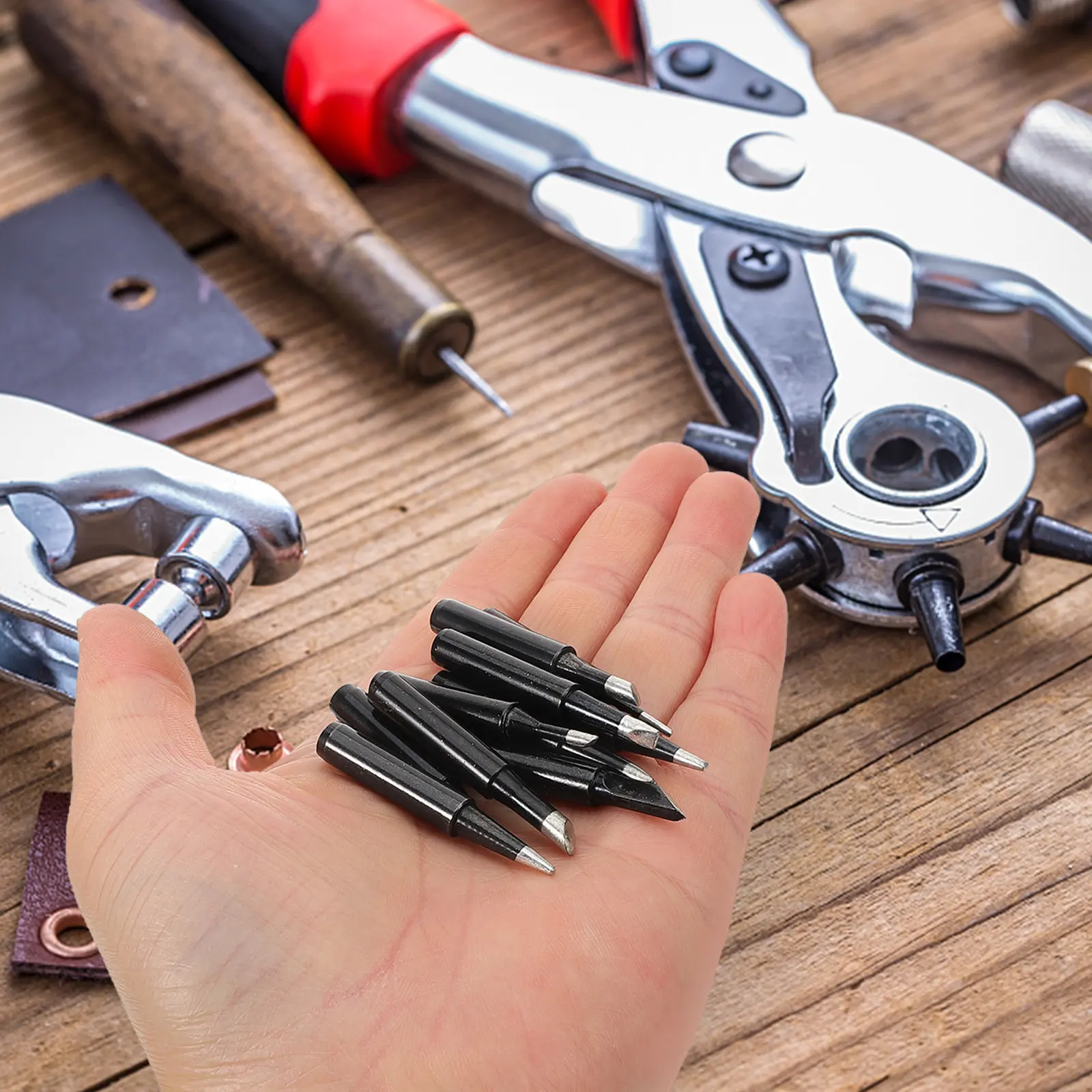 

10pcs Iron Replacement Copper Welding Tool Accessories Kit For Station Usb Soldering Accessories Soldering Bits Tips