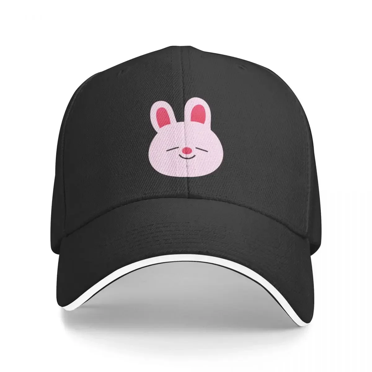 Sleepy Marshmallow Bunny Baseball Cap Golf funny hat Men Golf Wear Women's