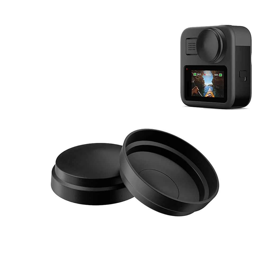 For GoPro Max Soft Silicone Cover TPU Rubber Lens Cap Cover for GoPro Max Sports Action Camera Accessories