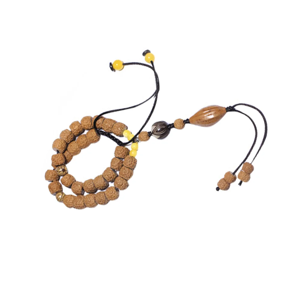 

1pc Hanging Decor Pendant Natural Vajra Bodhi Sturdy Durable Chic Design For Car Rearview Mirror Gift Car Accessories Safeness