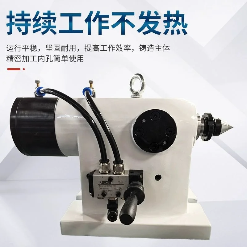 4-Axis 135/160 Manual Tailstock 185/210 Pneumatic Hydraulic Heavy Duty High Precision Thimble Replaceable Tailstock