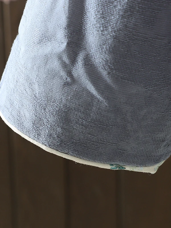 

Аутентичные китайские хлопковые вышитые тюэты с воротником-стойкой и пуговицами спереди, теплые художественные ретро женские длинные свеки...