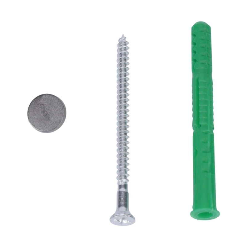 50pcs 8mm Nylon Expansion Screws Expansion Plug Tube For Heavy Duty Wall Mounting And Furniture Installation C7AC