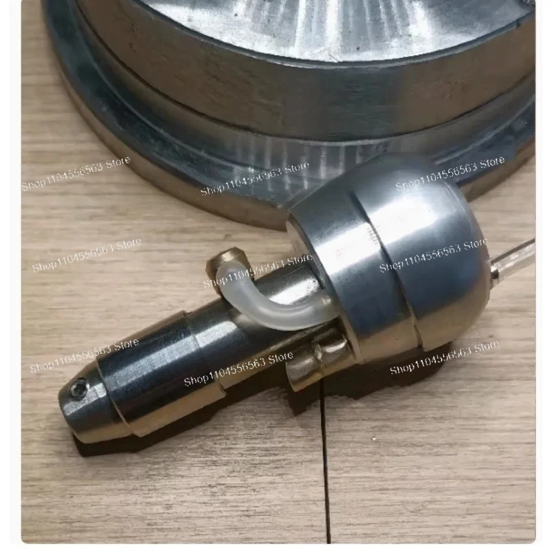 Pneumatic Engraving Handpiece Metal Handle with Replaceable Standard Bits, Manual Control for Jewelry & Metal Carving