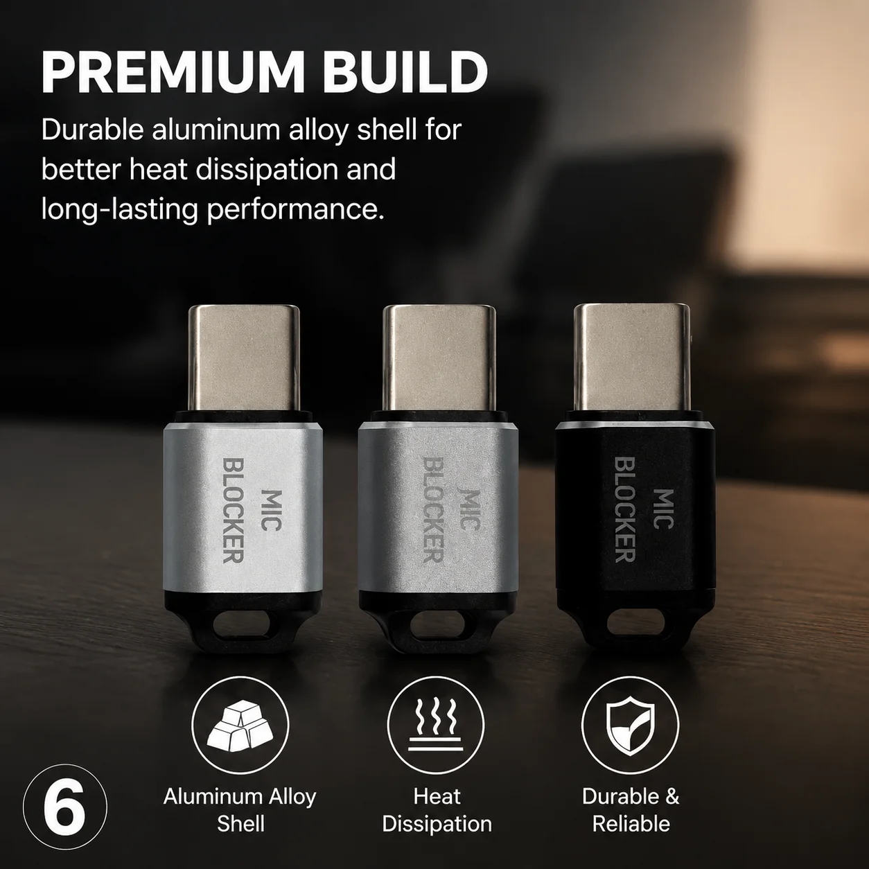 Sound blocker suitable For laptop, smartphone, and tablet microphone sound locks, anti recording, and monitoring devices - view 6
