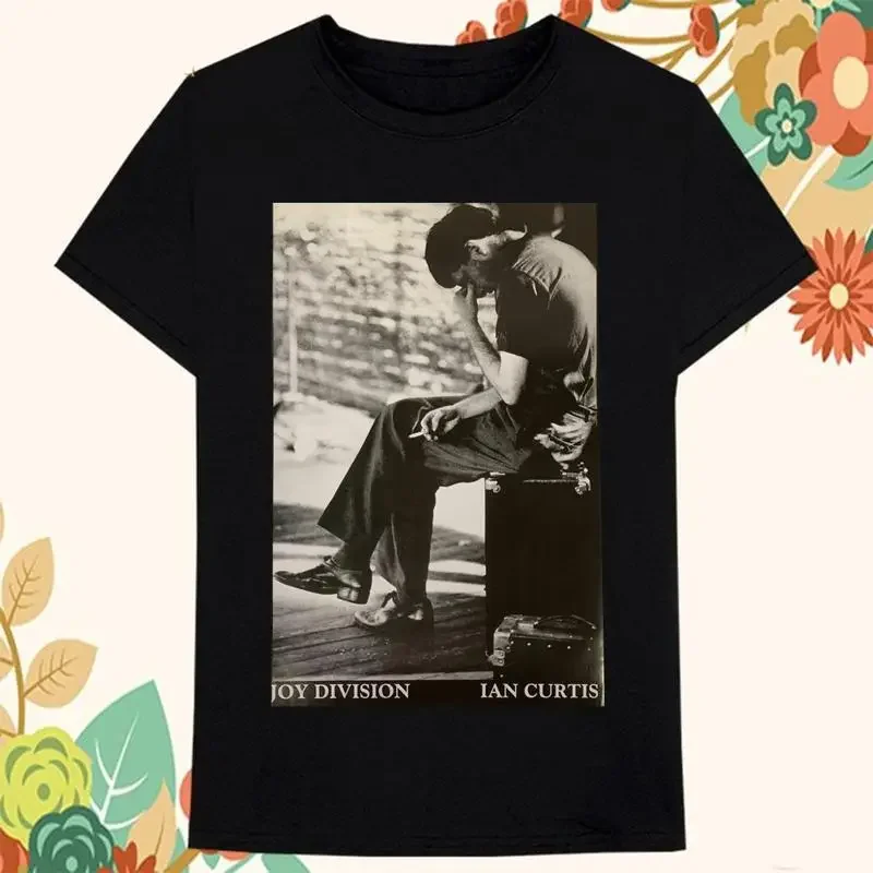 Joy Division Ian Curtis Black All Size S 5XL Cotton T Shirt SG611