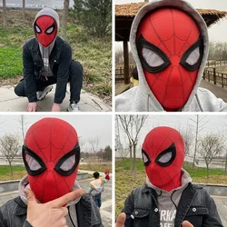 Spider Man Mask Mask Mask Mask Mask 2024 Best-selling Halloween Role-playing Mask Mask Mask Mask Era Little Black Mileage