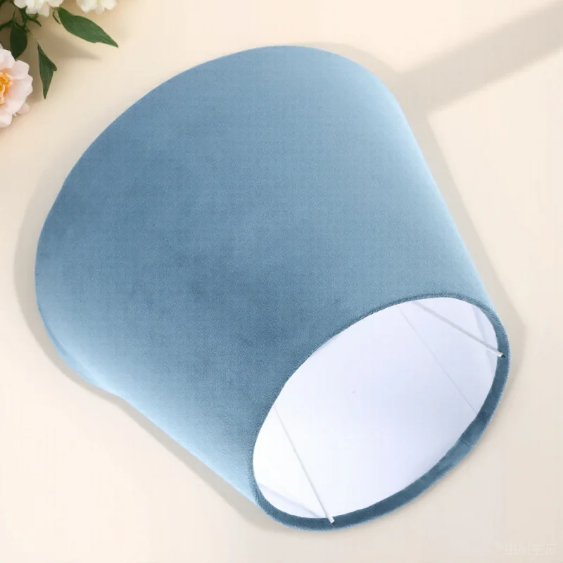 

Modern Table Lamp Shade Cloth Fabric Lampshade Metal Bedside Lamp Cover Chic Minimalist Home Lighting Decoration