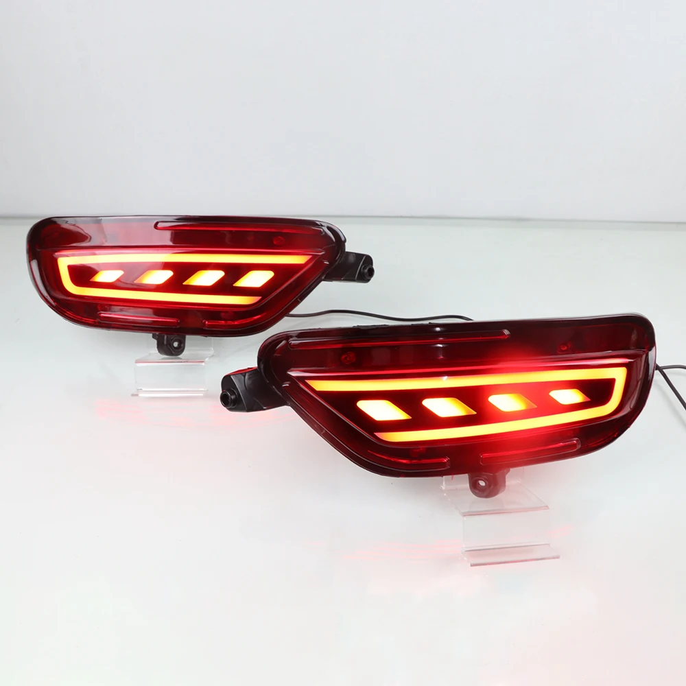 

LED Reflector Rear Bumper Tail Light for Mazda CX-5 CX5 2017 2018 2019 2020 2021 Brake Lamp with Dynamic Sequential Turn Signal