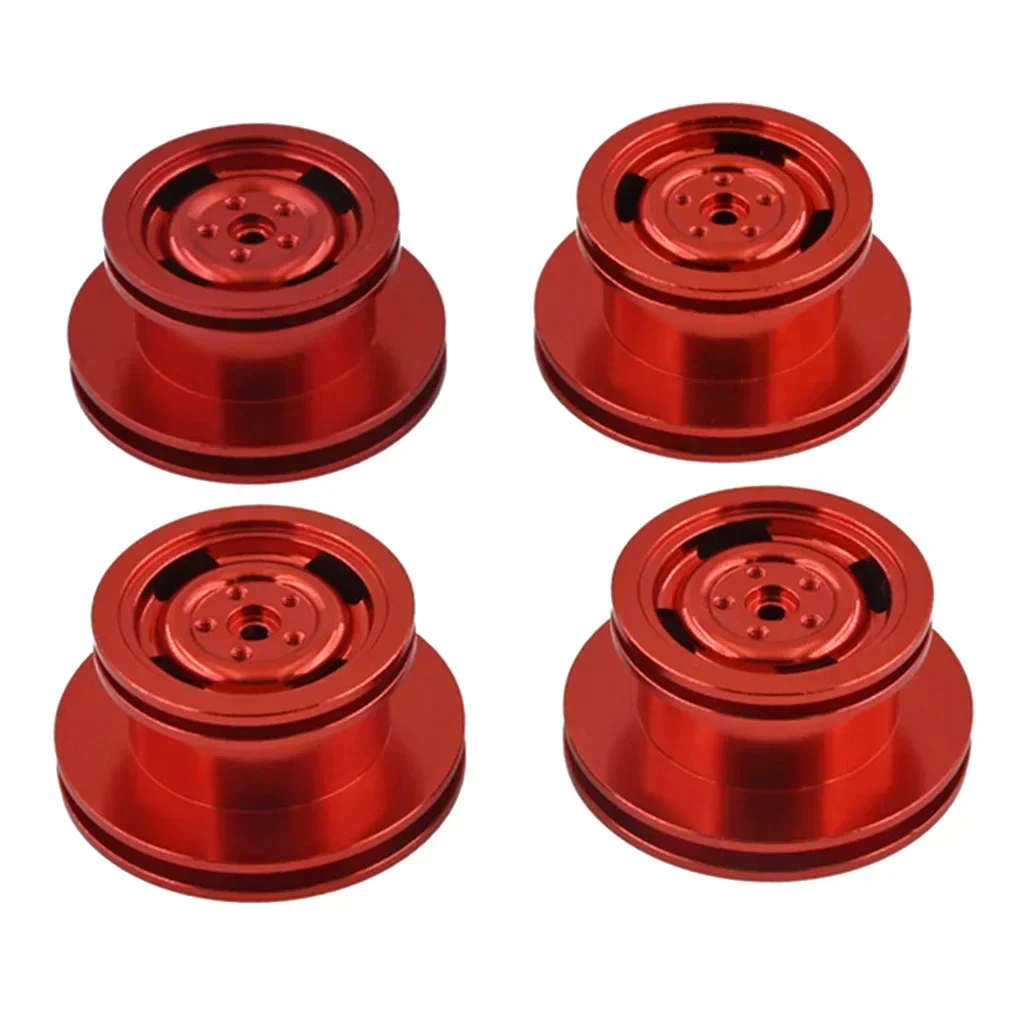 RC Car 1:12 Tire Skin Metal Wheel Rim Hub for MN90 MN91K MN45 MN45K MN99S