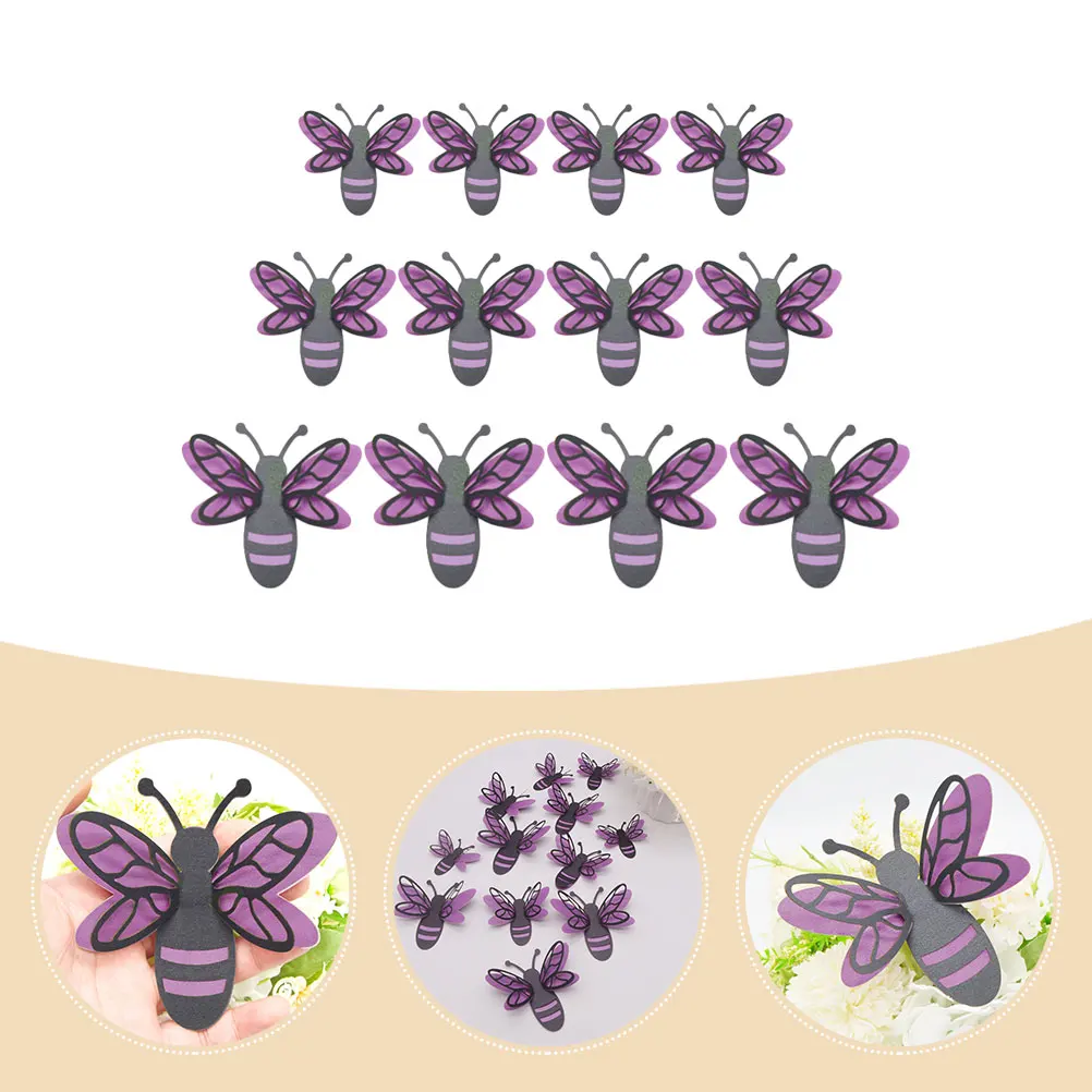 

Bee Wall Sticker Removable Decal Decoration Bees for Art Background Decals Door Stickers Window