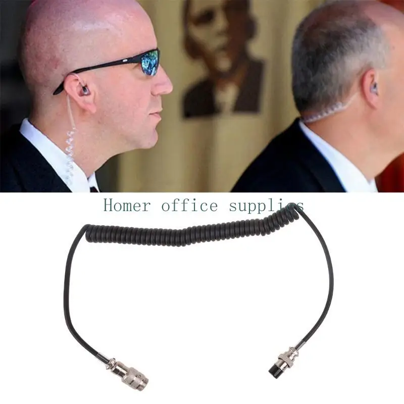 

K43B Прочный 5-контактный микрофонный кабель для приемопередатчиков двусторонней радиосвязи