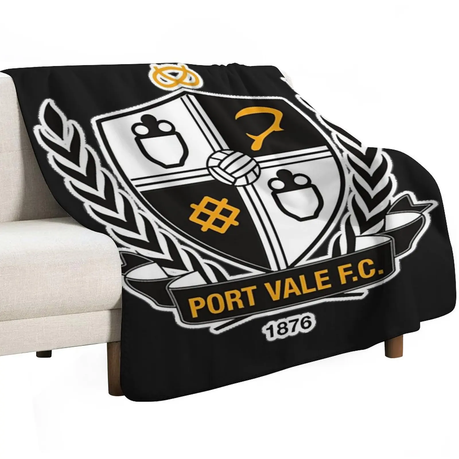 Port vale Throw Blanket Luxury Thicken Flannel Fabric Baby Decorative Throw Luxury St Blankets