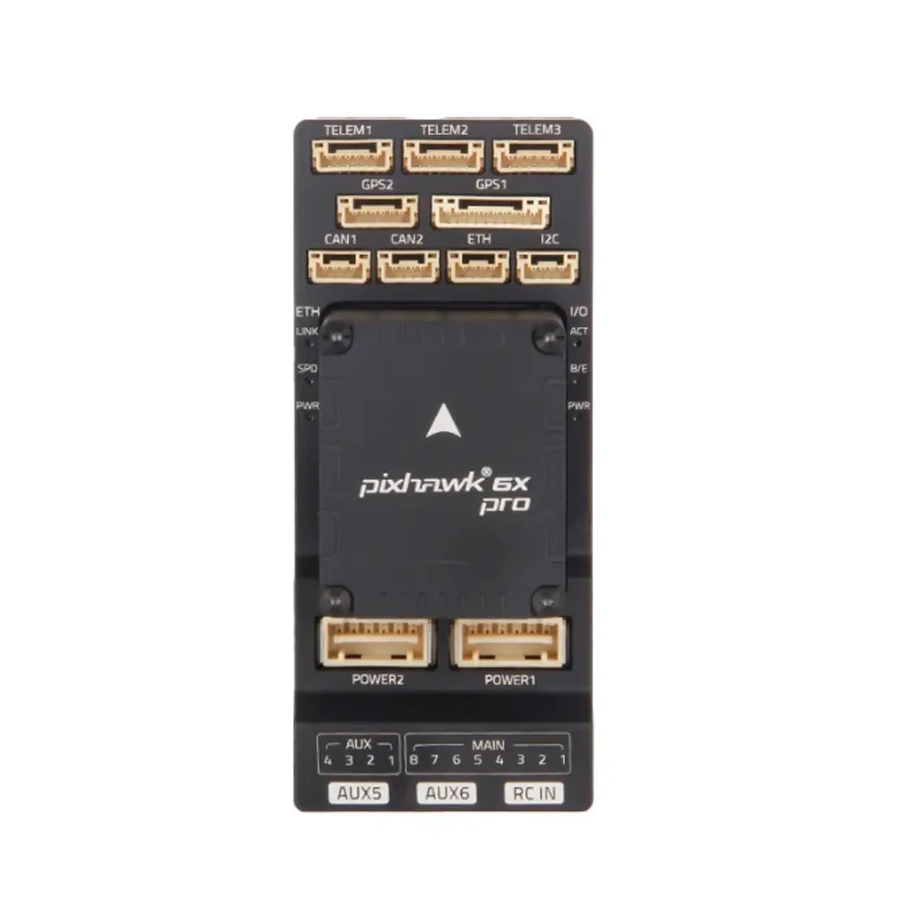 Holybro Pixhawk 6X Pro Autopilot H753 وحدة التحكم في الطيران قاعدة قياسية PM02D للطائرة بدون طيار الصناعية والتجارية