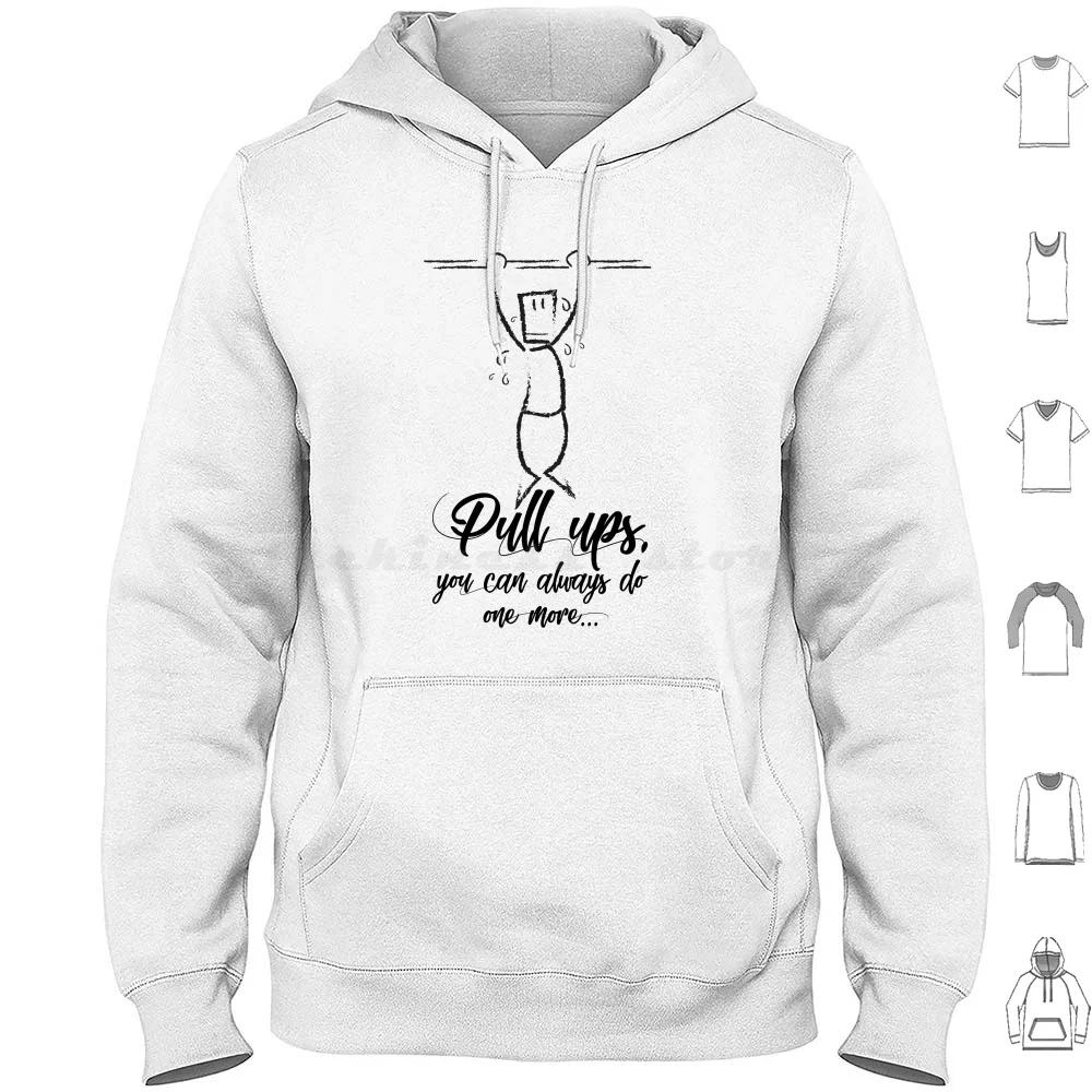 Um mais pull up-pull ups treino hoodies manga longa treinamento esportivo músculos até novo calistenia caber ginásio mover