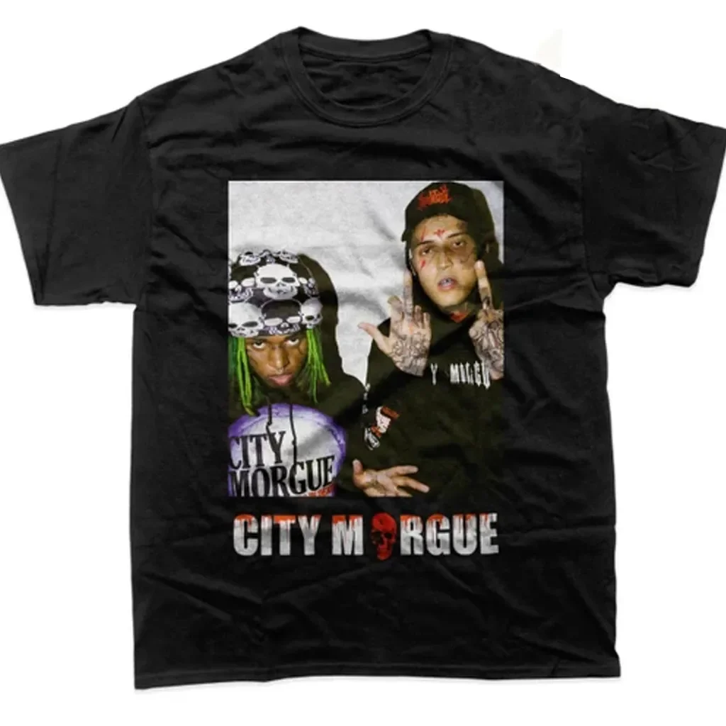 City Morgue band hip hop black Tshirt Unisex All sizes short sleeve JM368