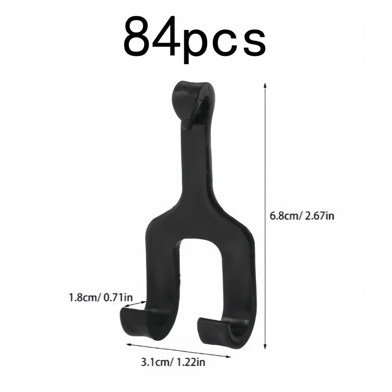 84 pcs Garden Melon Hooks, Non-slip Support for Watermelon and Cantaloupe, for Trellis Vertical Growing