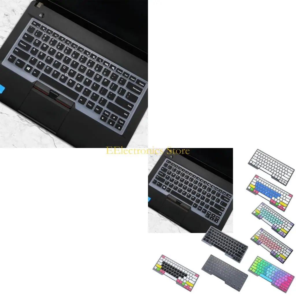 B03C Silicone Keyboard Protector Skin For T480S/T490S Laptop Keyboard Cover Durability and Washable Sleeve