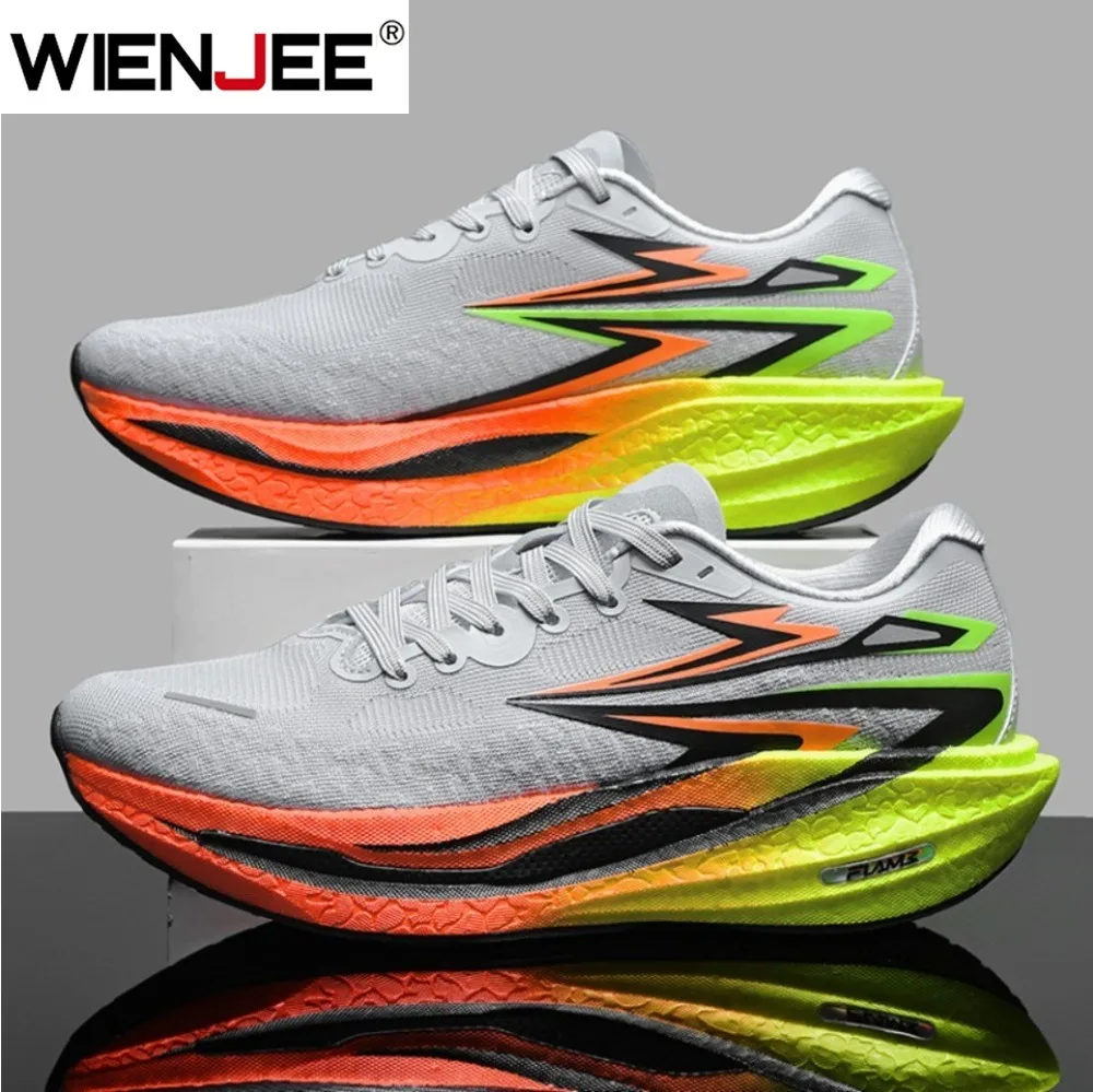 Men Sports Running Shoes Casual Marathon Lightweight Women's Comfortable Athletic Nonskid Walking Sneakers Outdoors Couple Shoes image 3